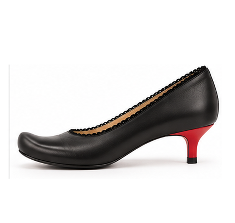 SUNBEAM Black | Leather Pumps