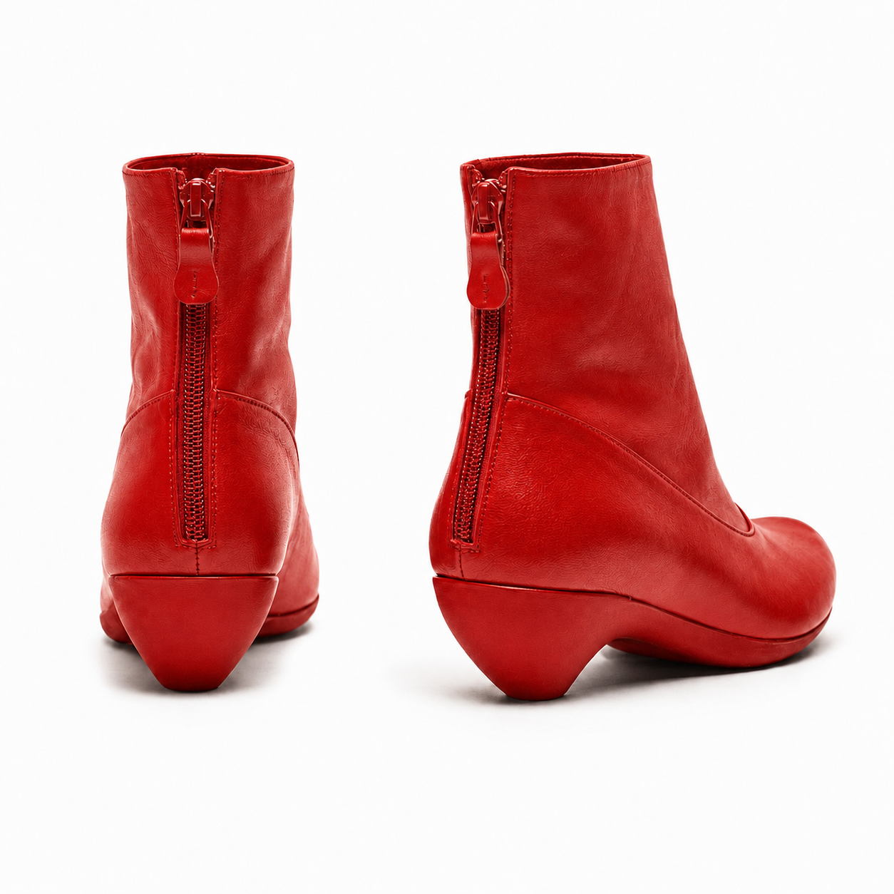 ARLO Red | Leather Boots