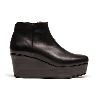 AW24_06 BOLAN Smoke | Leather Boots