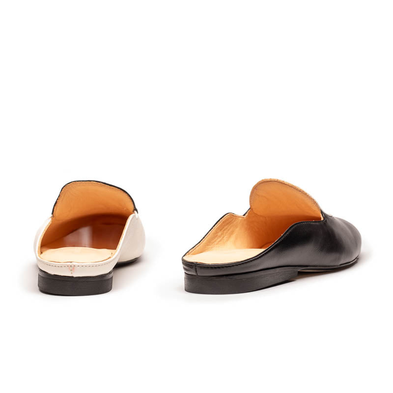 CUDDY DOT Spectator | Leather Slip On Mule | Tracey Neuls