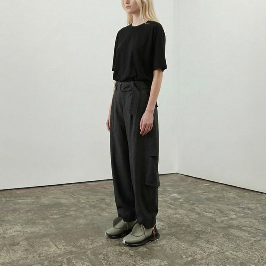 DOT Scrubs | Leather Sneakers | Tracey Neuls