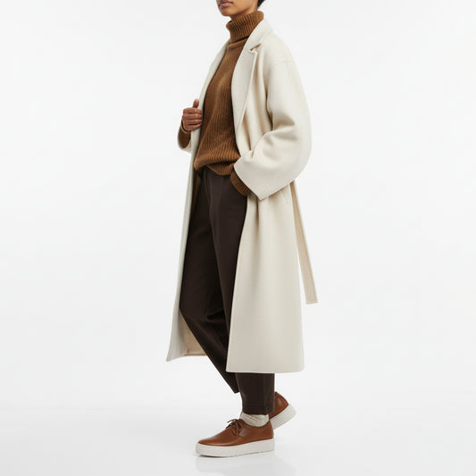 GEEK PLATFORM Milk Chocolate | Leather Sneakers | Tracey Neuls