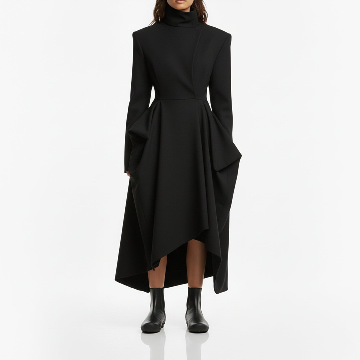 GEORGE Black | Leather Chelsea Boots | Tracey Neuls