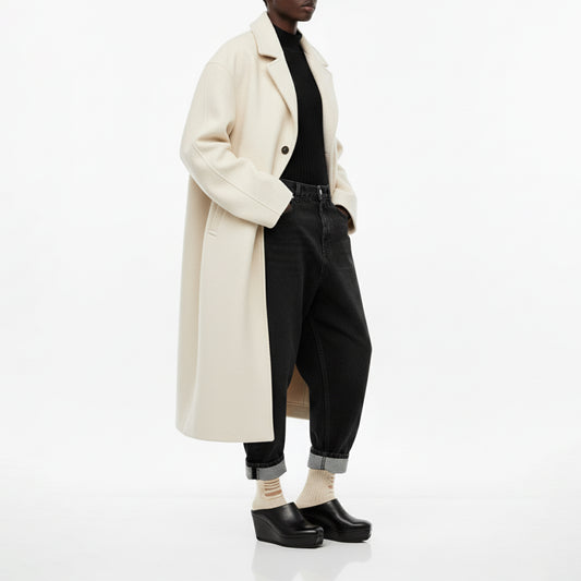 JAKE Black | Leather Slip On Mule | Tracey Neuls