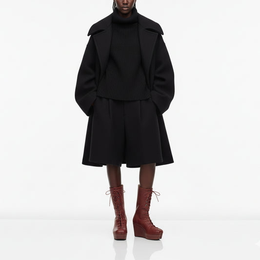 JONES Gigondas | Leather Wedge Boots