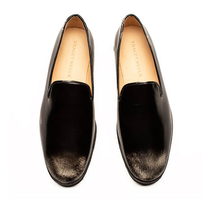 LOAFER Spectator | Black Leather Loafers | Tracey Neuls