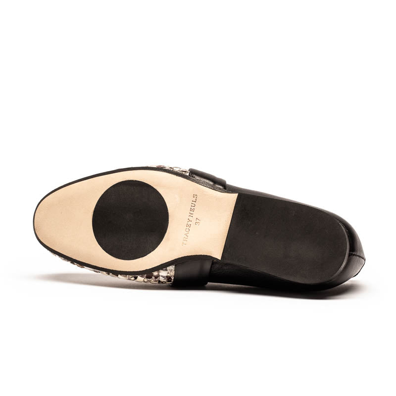 LOAFER Fossil | Leather Slip Ons | Tracey Neuls
