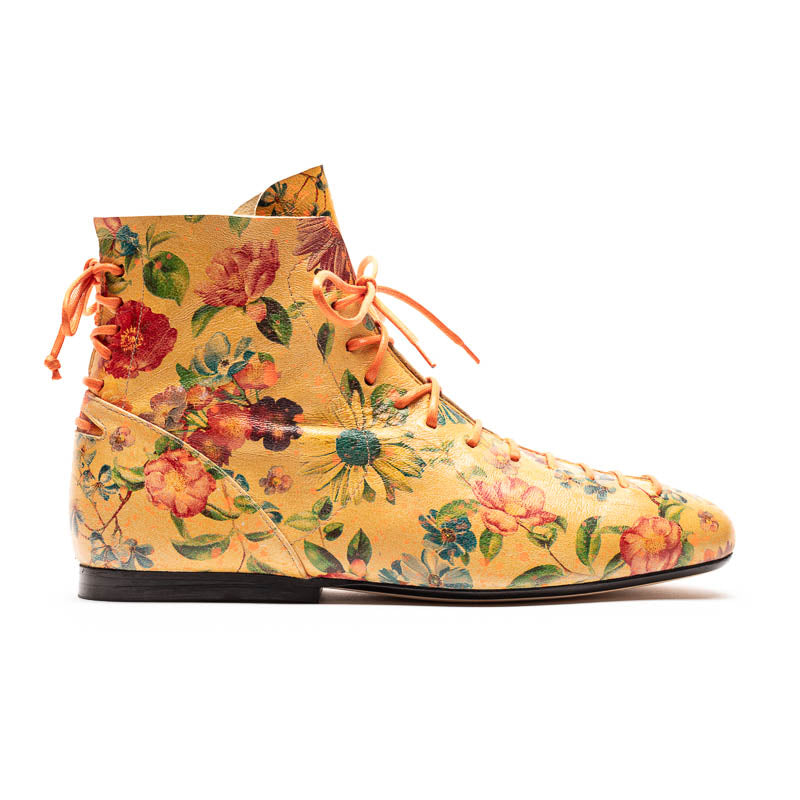 MAGRITTE Hieronymus | Flower Leather Boots | Tracey Neuls