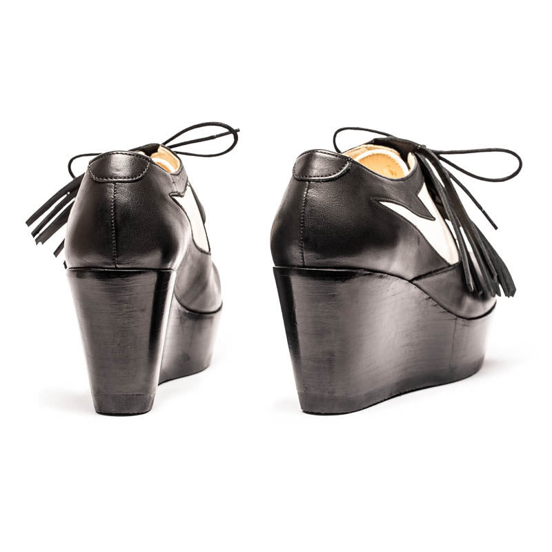 PAM Spectator | Leather Wedge | Tracey Neuls