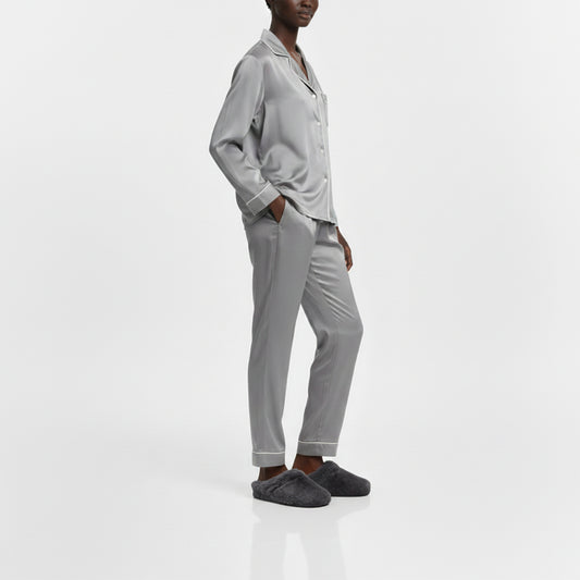 SLIPPERS Grey | Shearling | Tracey Neuls