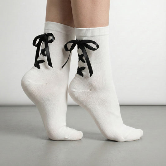 SOCK Ribbon | White Cotton Blend
