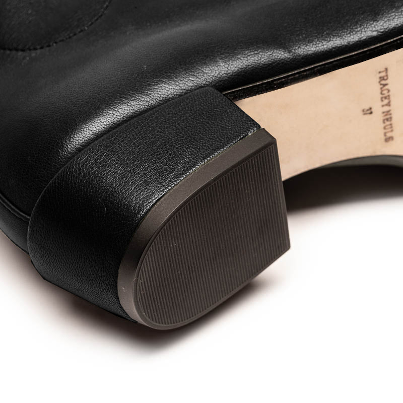 TANYA TALL Black | Leather Boots | Tracey Neuls