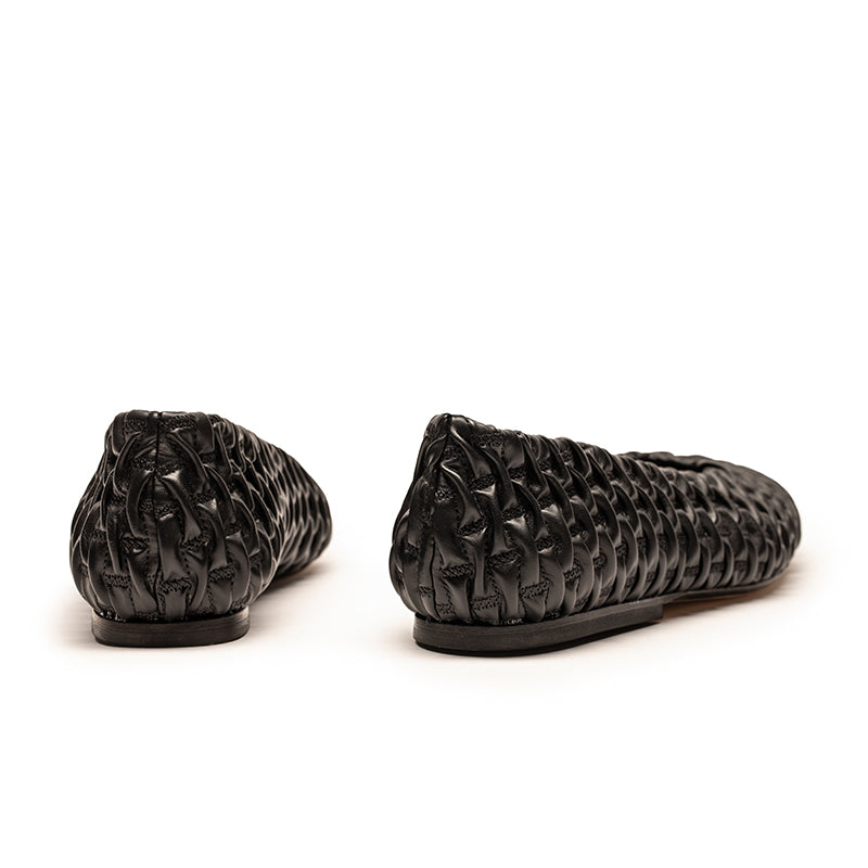 MABONA Black | Slip On Flats | Tracey Neuls
