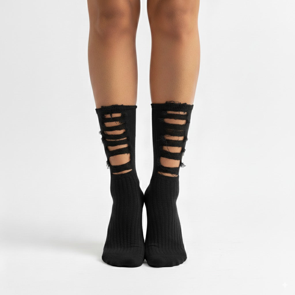 SOCKS Pull | Black Cotton | Tracey Neuls