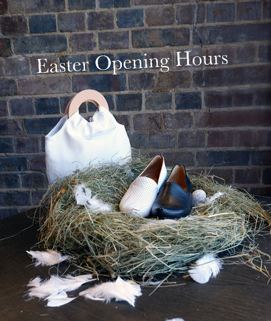 shoes in a bird's nest, Tracey Neuls Easter Opening Hours
