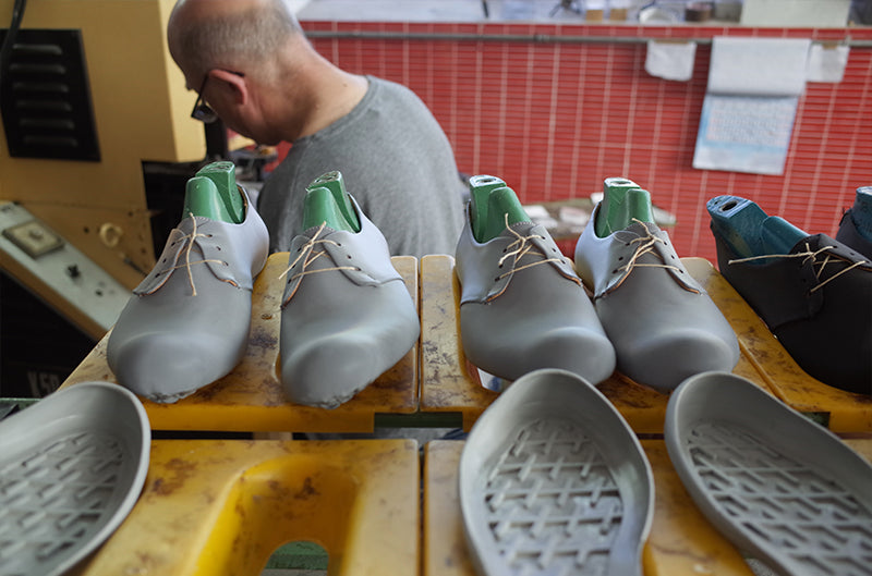 Production Where Tracey Neuls Leather Shoes are made in Portugal 