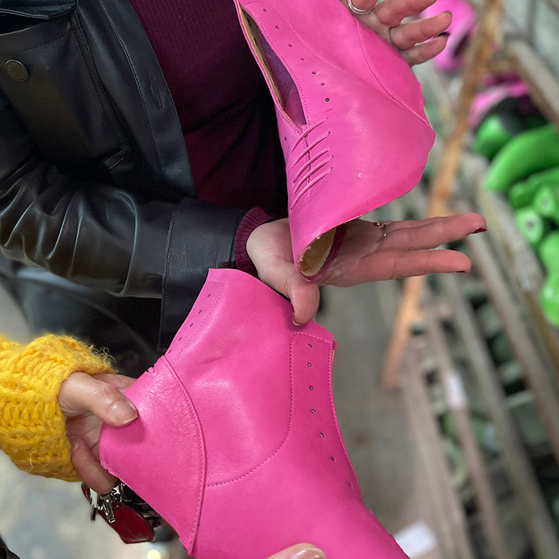 Tracey Neuls Designer Pink Bubblegum Magritte boots