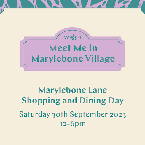 Meet Me In Marylebone | September 30th 2023