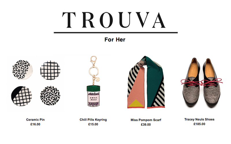 Trouva online gifts for her scarf shoes keyring plates and geek shoes red beuy