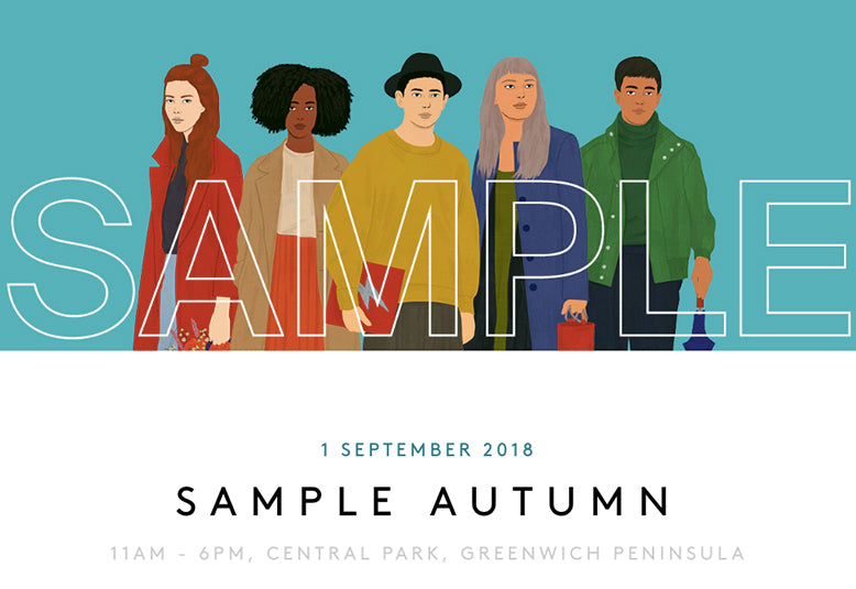 Designer Artisanal Sample Autumn 2018 Greenwich Peninsula poster