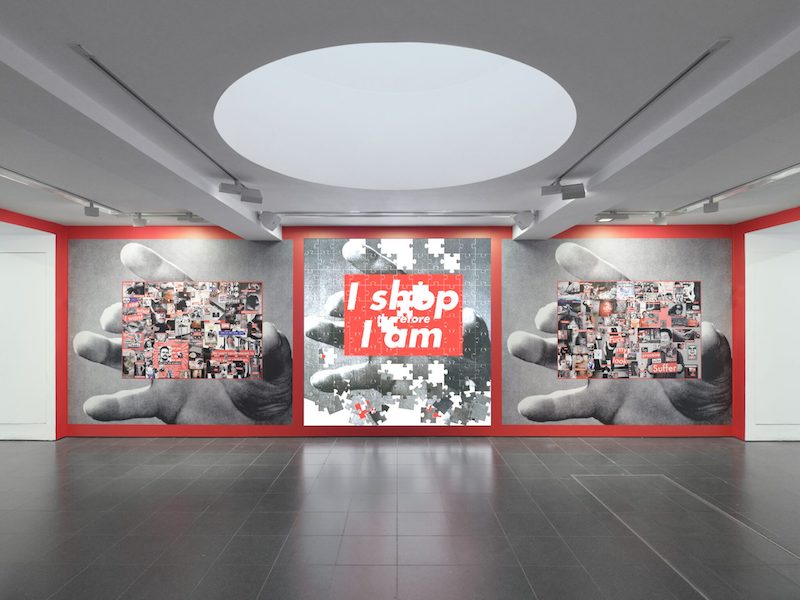 BARBARA KRUGER THINKING OF YOU. I MEAN ME. I MEAN YOU.