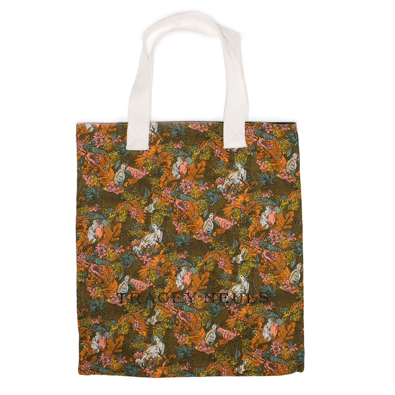 1960s Vintage Print Fabric Bag by Tracey Neuls