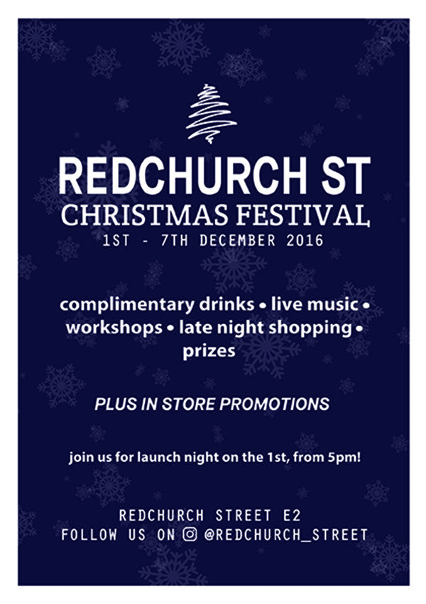 REDCHURCH STREET CHRISTMAS FESTIVAL