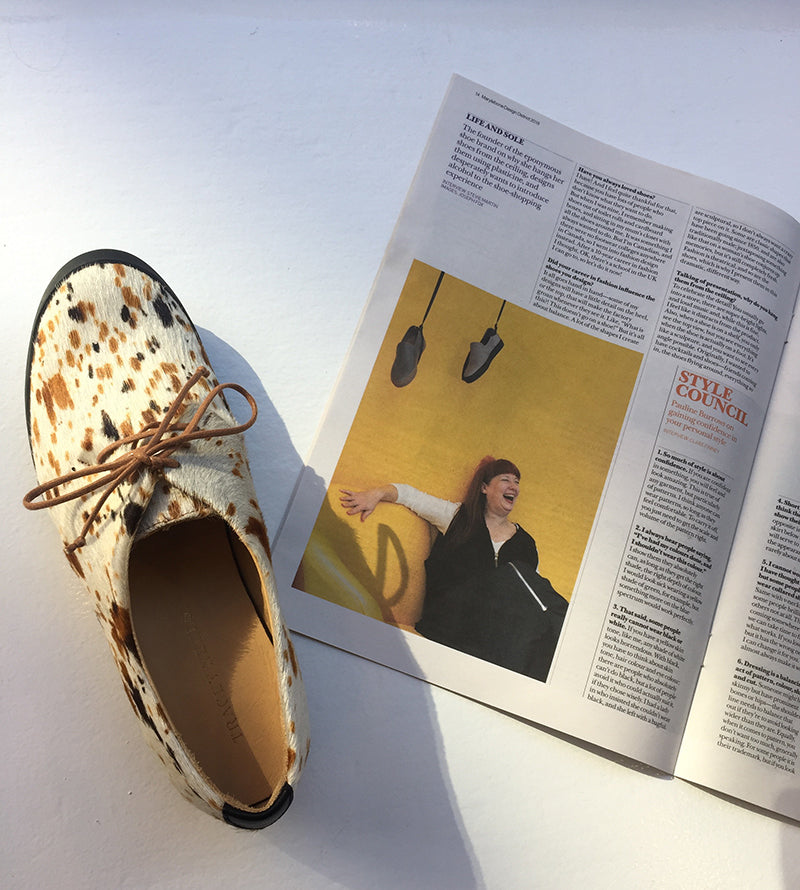 Footwear Designer Tracey Neuls Interviewed for Marylebone Design District as part of London Design Festival 2018