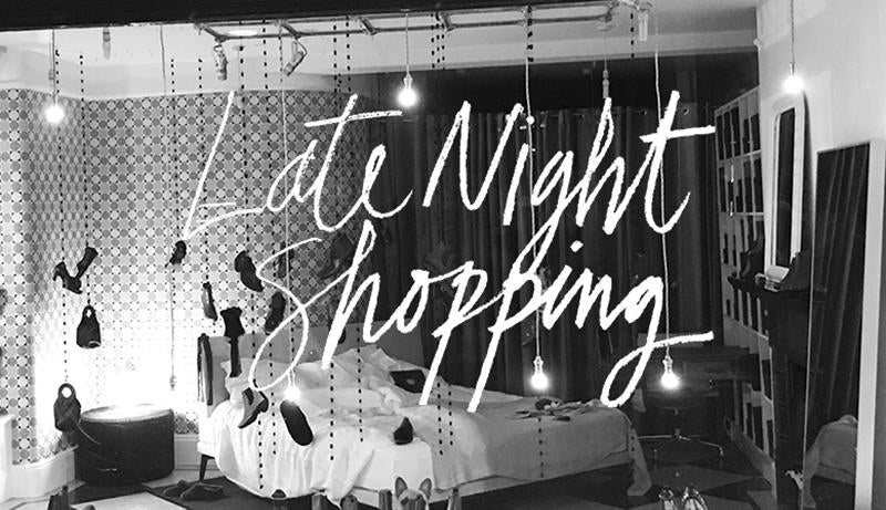 Tracey Neuls Marylebone | Late night shopping | Thursday 16th November
