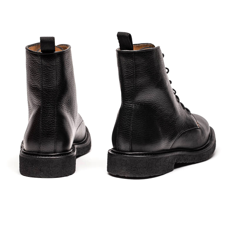 SS24 ANDY Smoke | Leather Boots | Tracey Neuls