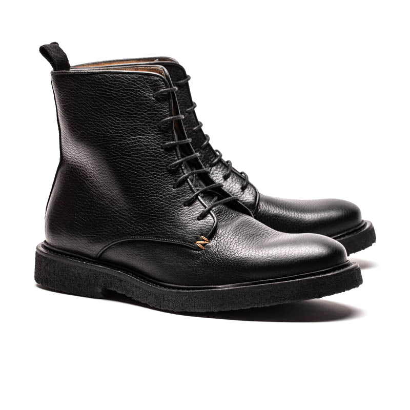 SS24 ANDY Smoke | Leather Boots