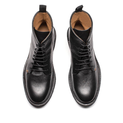 AW24_26 ANDY Smoke | Leather Boots