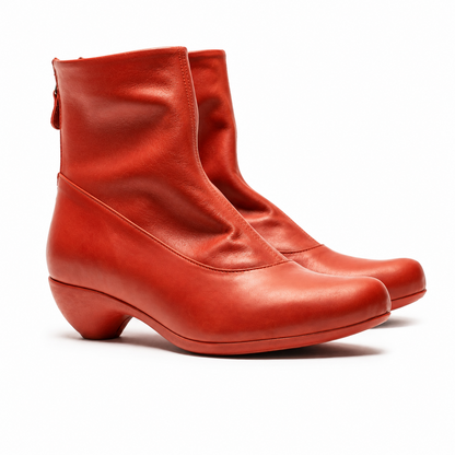 ARLO Red | Leather Boots