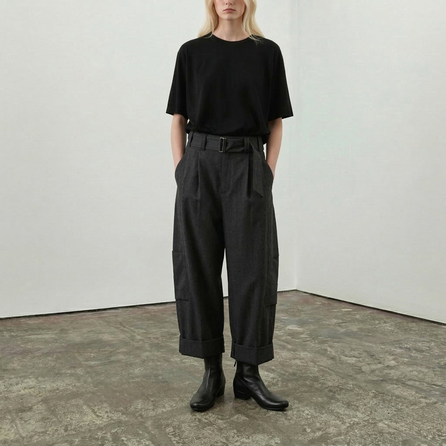 ARLINDA Black | Leather Boots | Tracey Neuls