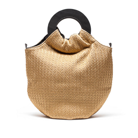 BIG SISTER Stretch Gold | Reversible Neoprene Handbag Tracey Neuls
