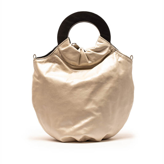 BIG SISTER |  Cream Leather Bag  | Tracey Neuls