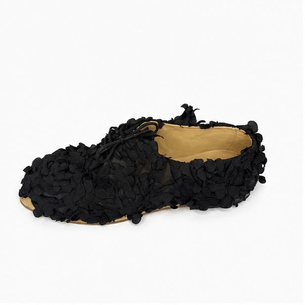 SAMPLE 37 MANNY Petal Black | Airflow Textile