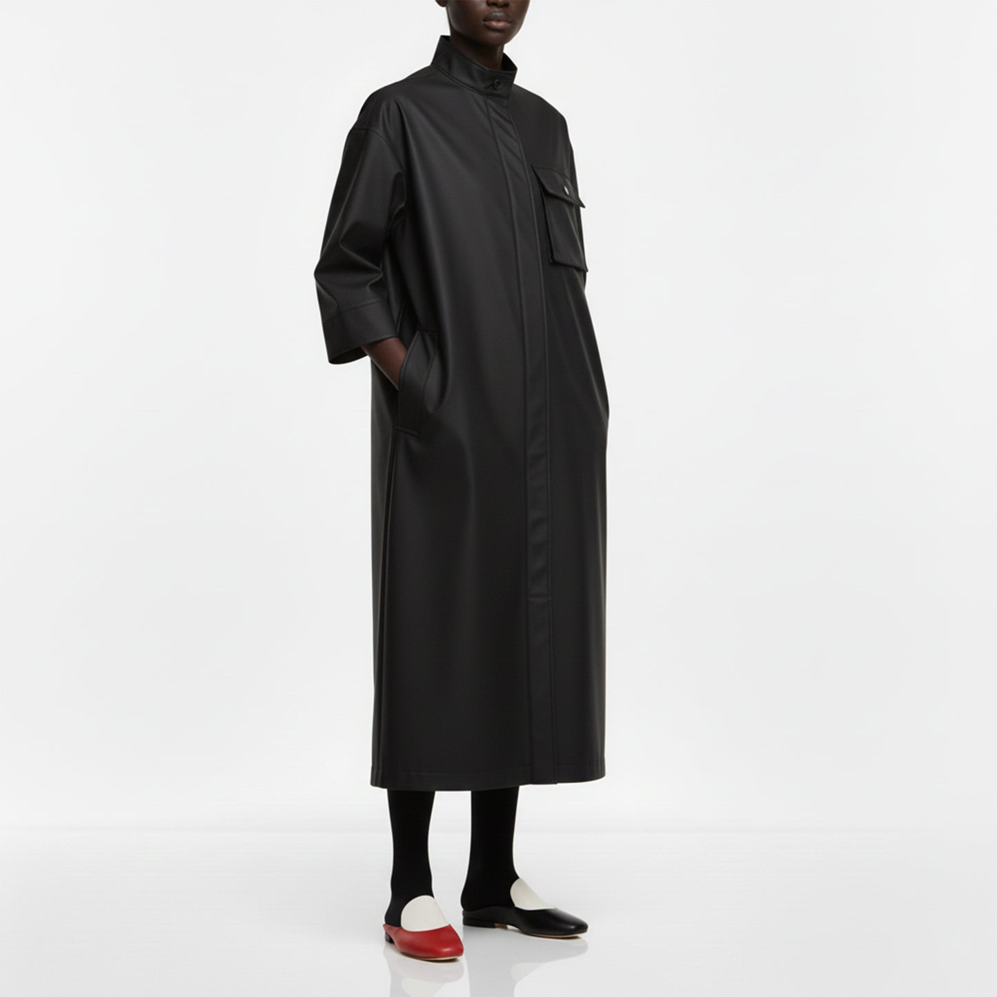 CUDDY DOT Bloodymary |  Leather Slip On Mule