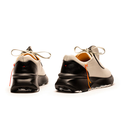 SS25_01 DOT Parchment | Leather Sneaker | Tracey Neuls