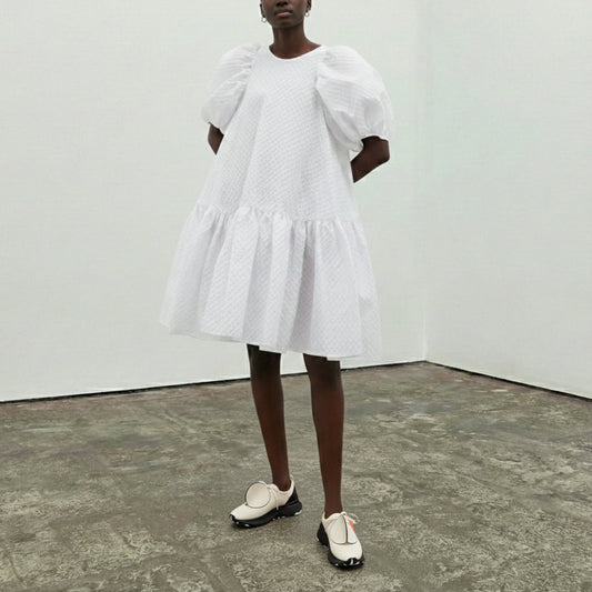 DOT Parchment | Leather Sneakers