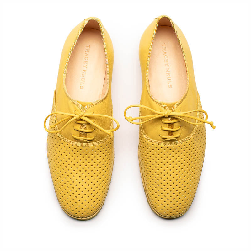 SS25_41 DUTRONC Butter | Leather Derby | Tracey Neuls