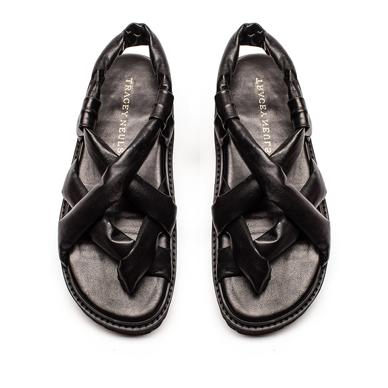 ESCHER Smoke | Leather Sandals | Tracey Neuls