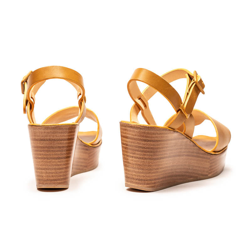 SS25_12 FEDE Flax | Leather Sandal | Tracey Neuls