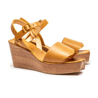 SS25_12 FEDE Flax | Leather Sandal | Tracey Neuls