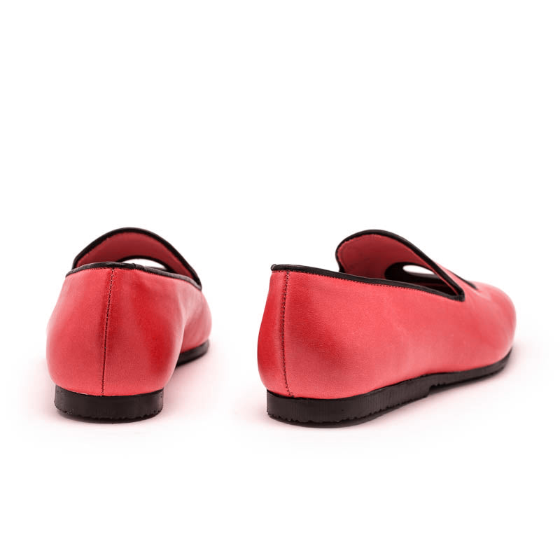 SS24 FONTANA Tomato | Leather Loafers | Tracey Neuls