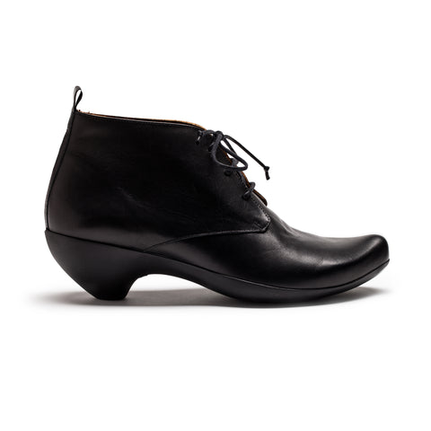 SS24 FERN Smoke | Black Leather Cycle Friendly Boots