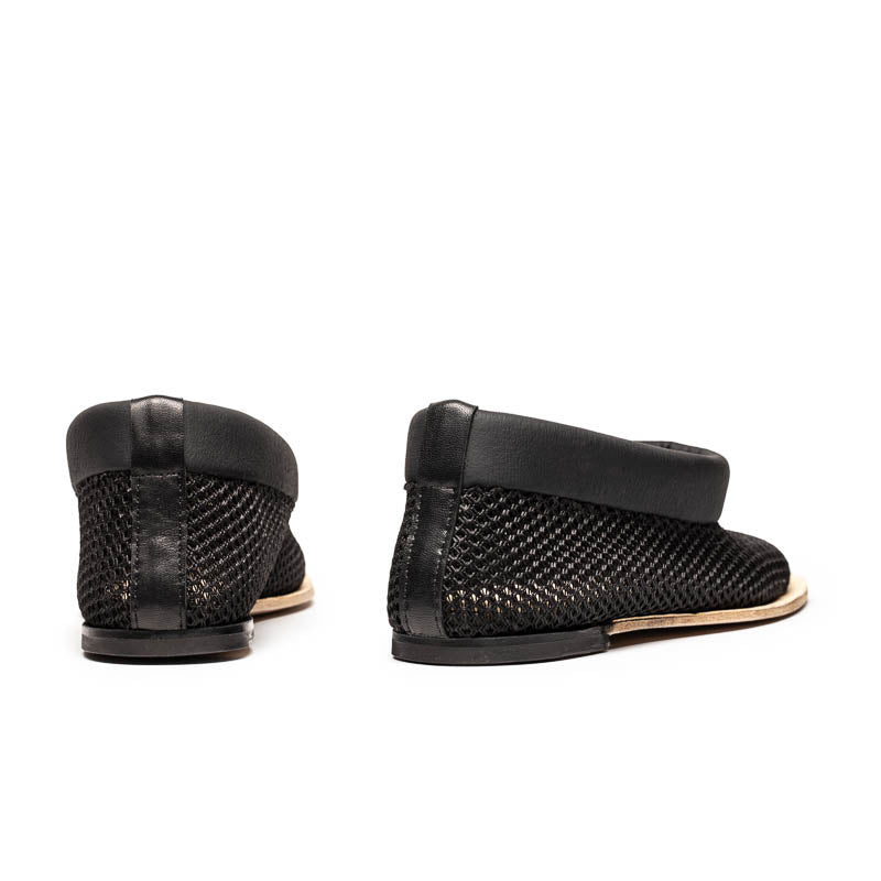SAMPLE 37 GAIL Black | Knit Sandal