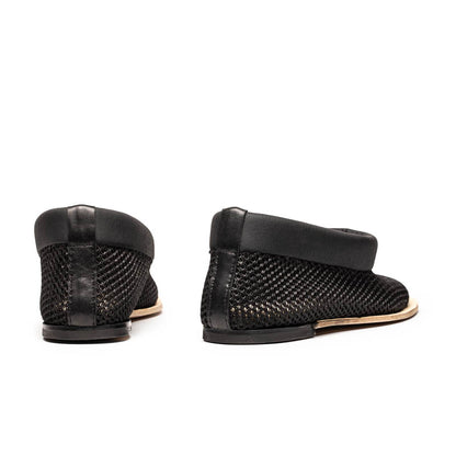 SAMPLE 37 GAIL Black | Knit Sandal