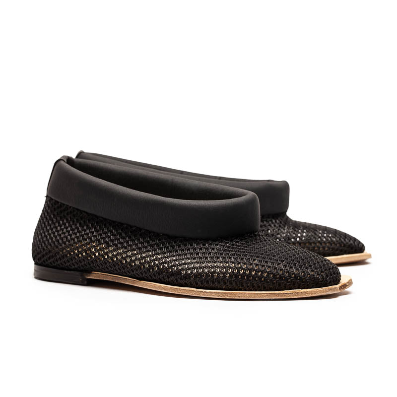 SAMPLE 37 GAIL Black | Knit Sandal