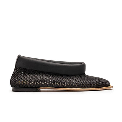 SAMPLE 37 GAIL Black | Knit Sandal